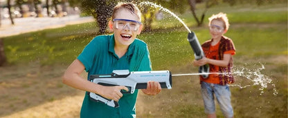 Electric Water Guns for Adults Powerful Squirt Automatic Suction Water Storage Gun Blasters Summer Pool Outdoor Game Toy Gift