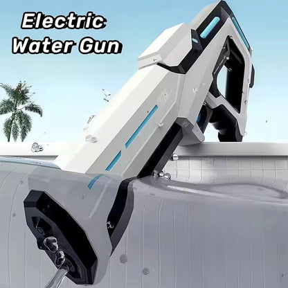 Electric Water Guns for Adults Powerful Squirt Automatic Suction Water Storage Gun Blasters Summer Pool Outdoor Game Toy Gift